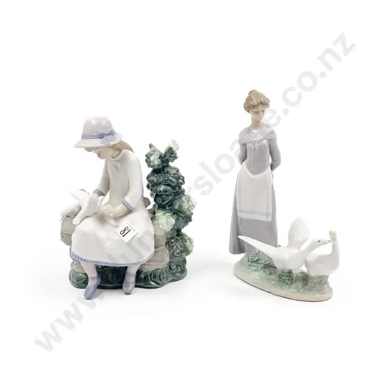 Lladro Group Figure together with Nao Figure