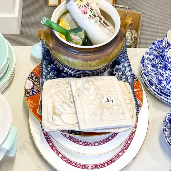 Quantity of Assorted Antique China etc including RD