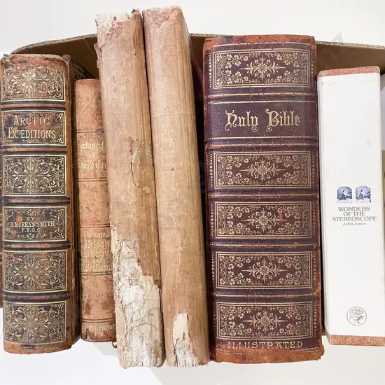 Quantity of Assorted Vintage Books