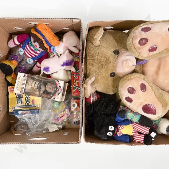 Two Boxes of Assorted Toys etc