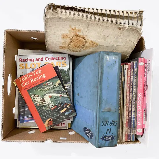 Box of Assorted Vintage Vehicle Related Magazines