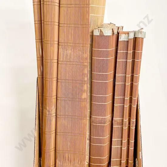 Quantity of Assorted Oriental Blinds etc