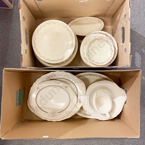 Two Boxes of Assorted Fancy China