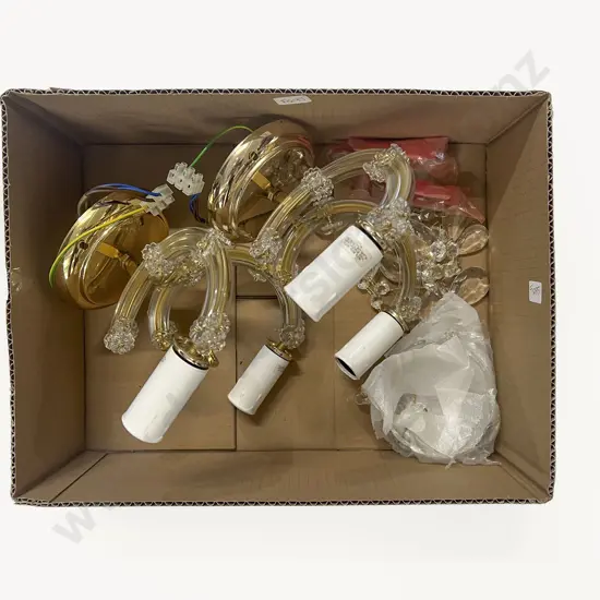 Pair of Two Branch Wall Sconces