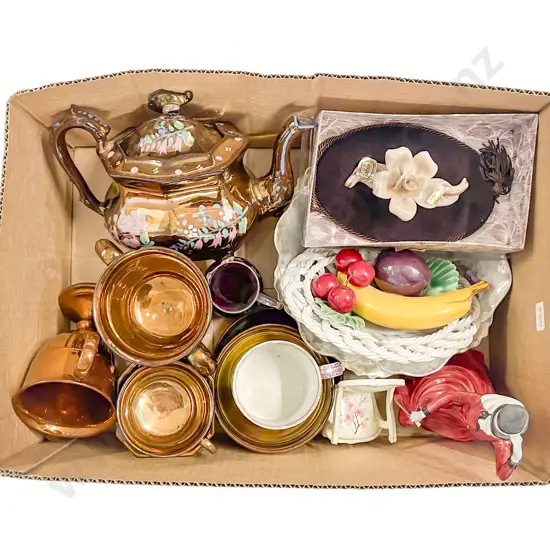 Quantity of Assorted Ornaments Figures together with China