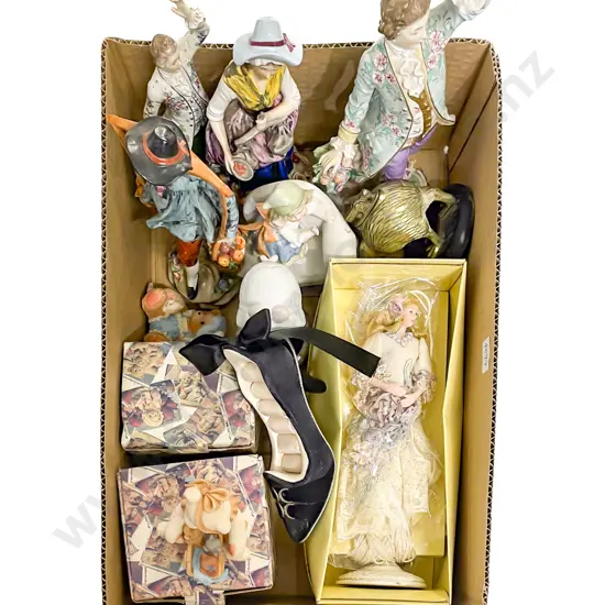 Quantity of Assorted China Figures Ornaments etc