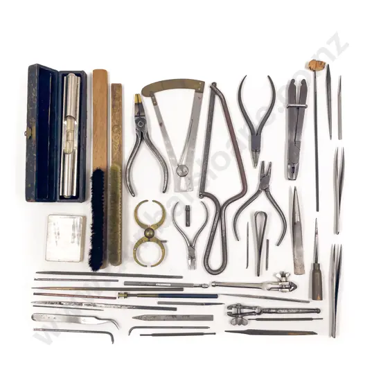 Vintage Jeweller's Watchmakers Tools
