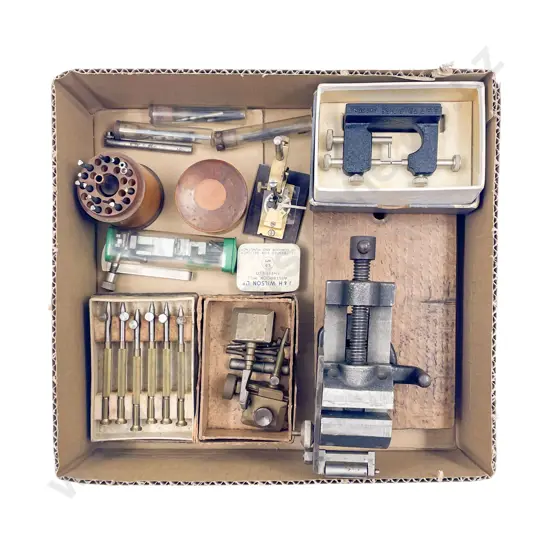 Watchmakers Jewellers Clamp & Vintage Tools