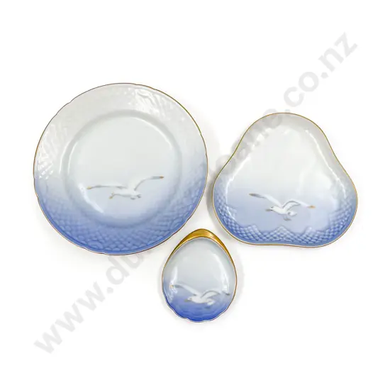 Three B&G Seagulls Dishes