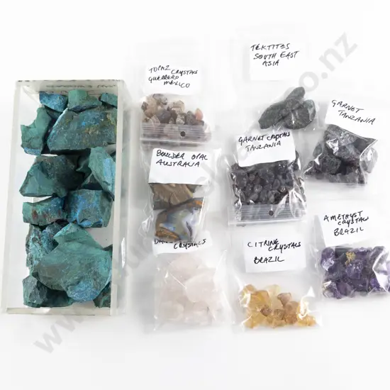 Quantity of Un-Cut Natural Form Mineral Samples