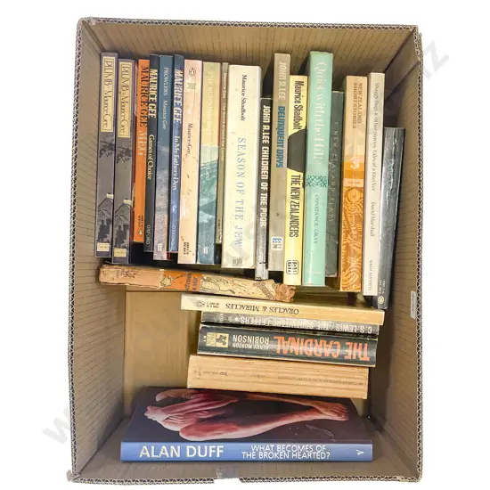 Box of Assorted Books