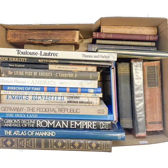 Box of Assorted Books