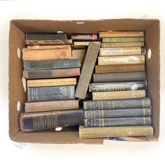 Box of Assorted Books