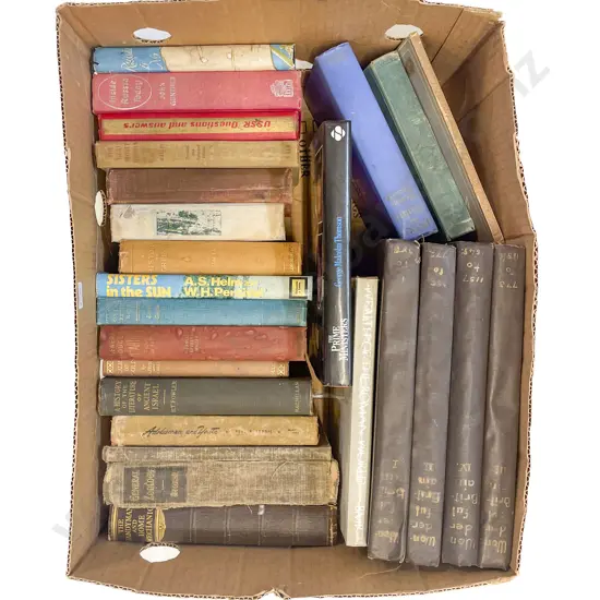 Box of Assorted Books