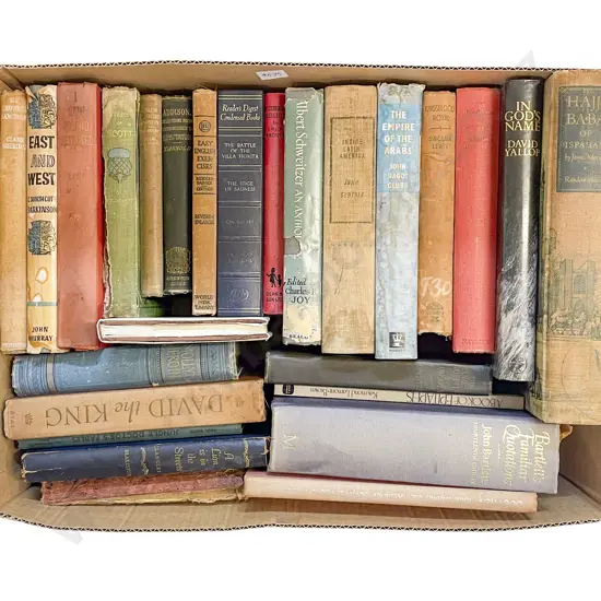 Box of Assorted Books