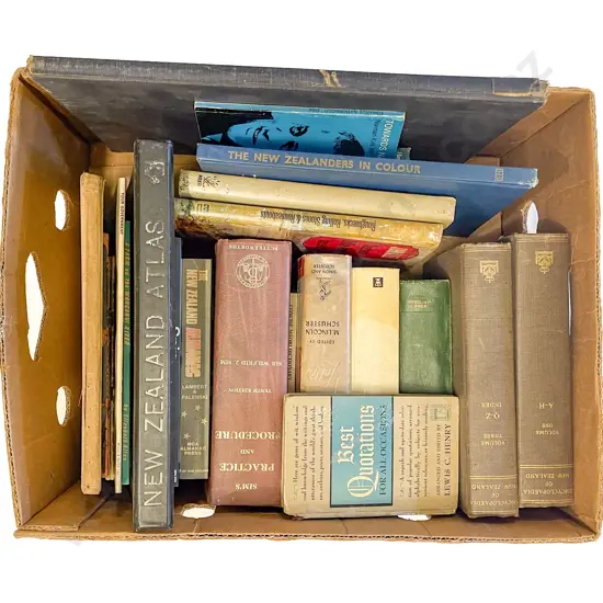 Box of Assorted Books