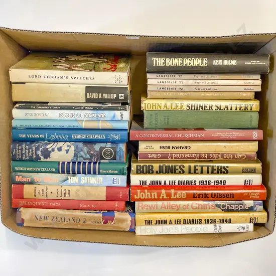 Box of Assorted Books