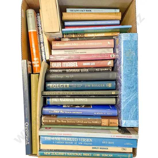 Box of Assorted Books