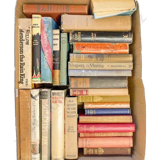 Box of Assorted Books