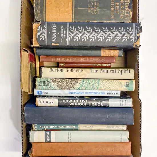 Box of Assorted Books