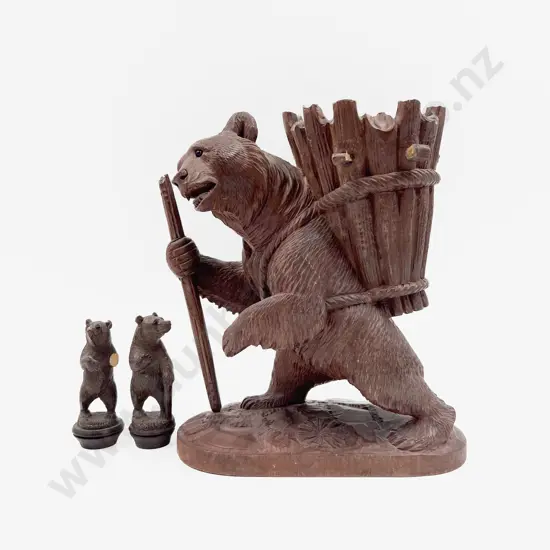 Black Forest Bear and Two Smaller