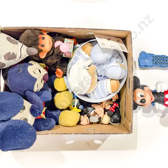 Quantity of Assorted Soft Toys etc including Mickey Mouse