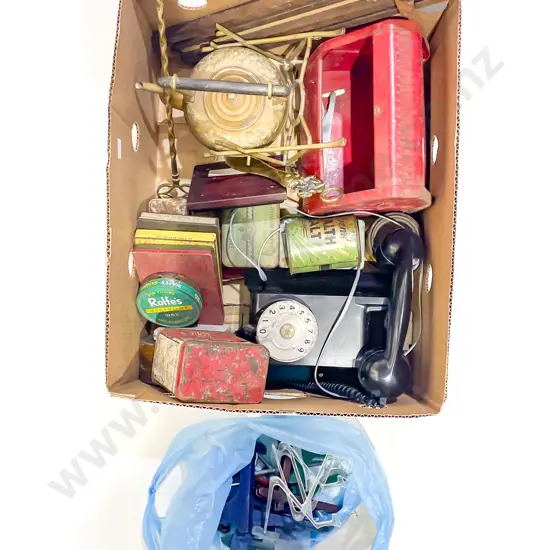 Box of Assorted Vintage