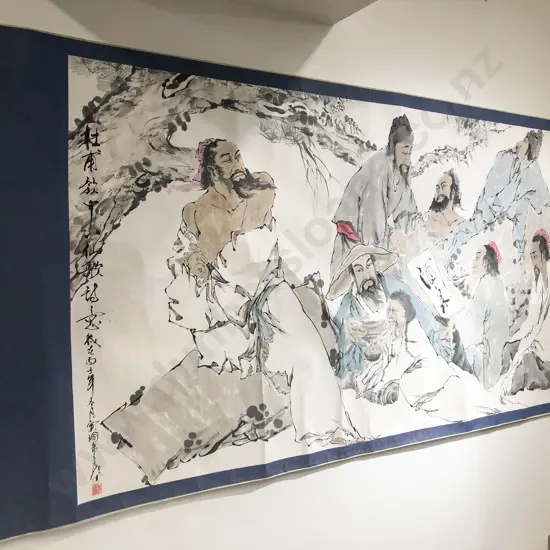 Handpainted Chinese Scroll