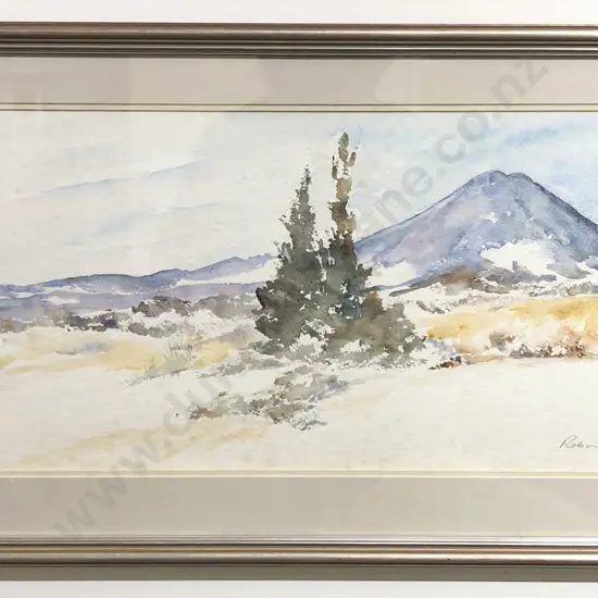 Robin Raperson - Alpine Scene - Watercolour
