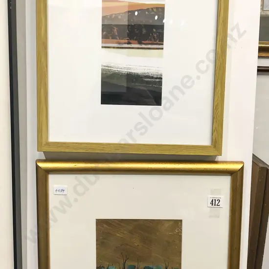 Two Framed Original Artworks