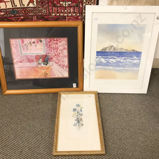 Two Original Artworks & Print