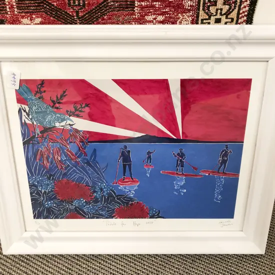 Hannah Jensen - "Paddle for Hope 2016" - Screenprint 4/50