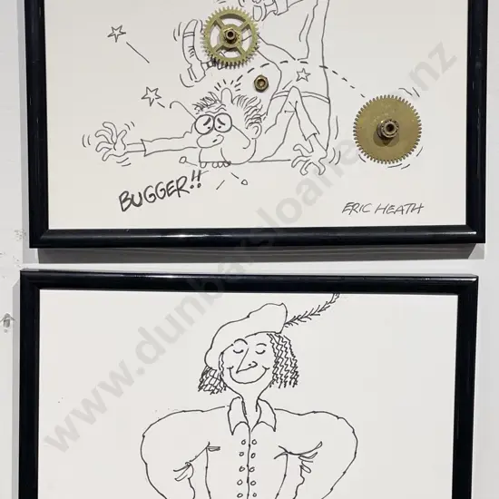 Two Eric Heath Cartoons