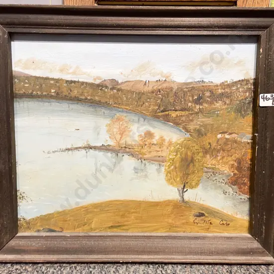 Cynthia Cole - "Taupo" - Oil on Board