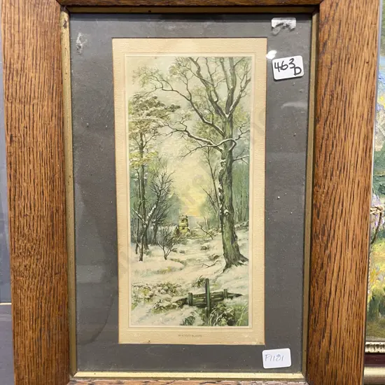 Framed Vintage Bookplate