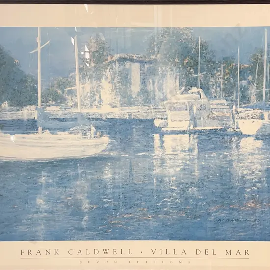 Large Framed Decorative Print