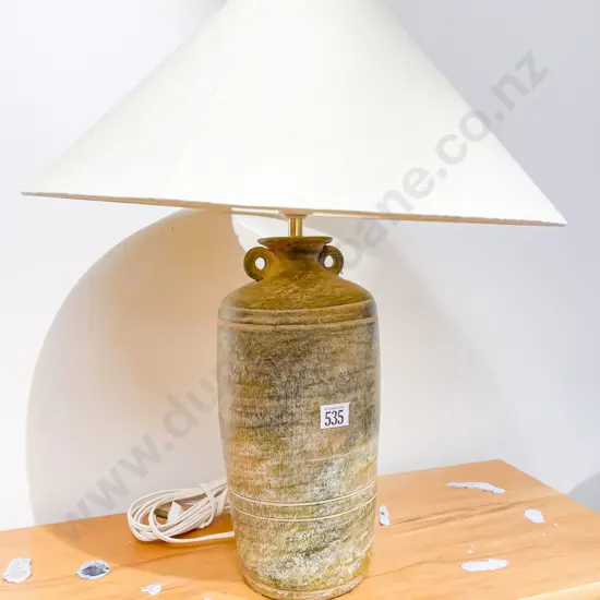 Pottery Vase Form Table Lamp
