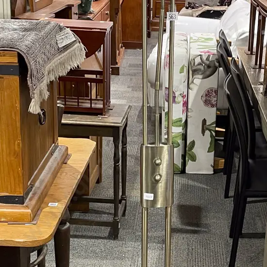 Modern Standard Lamp with Adjustible Additional Light