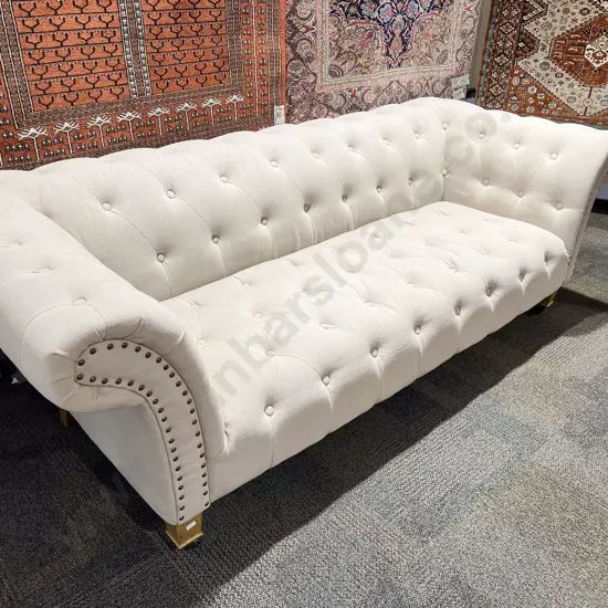 Modern Upholstered Chesterfield Sofa
