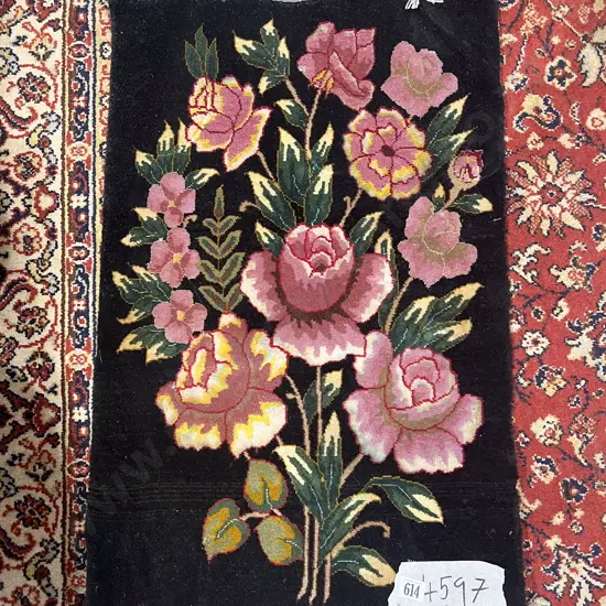 Vintage Floral Floor Mat