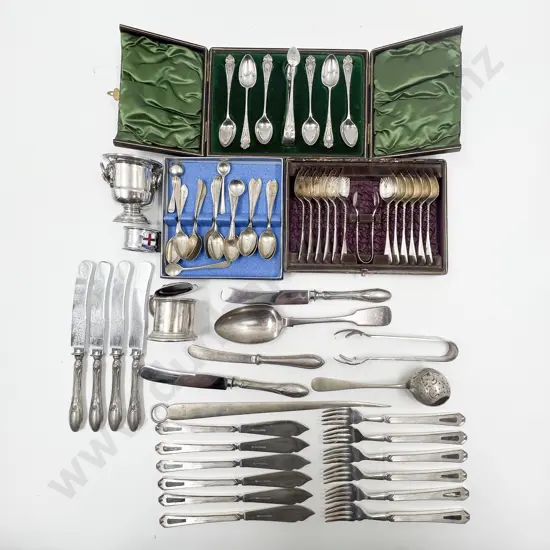 S/Plate Cutlery & Condiments