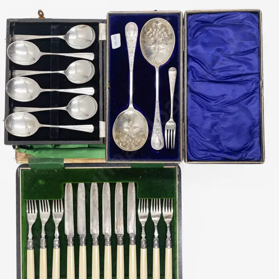 Quantity of Boxed Cutlery