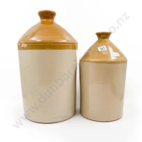 Two Stoneware Bottles