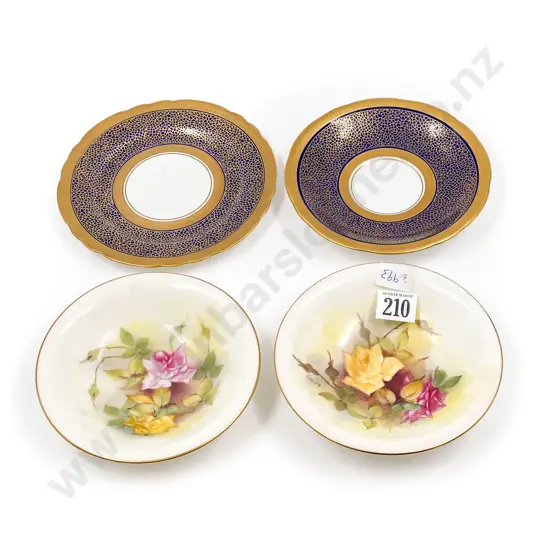 Two Royal Worcester Shallow Dishes & Two Others
