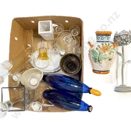 Box of Assorted Decorative Homewares