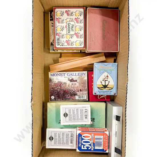 Quantity of Assorted Playing Cards incl Bridge Sets