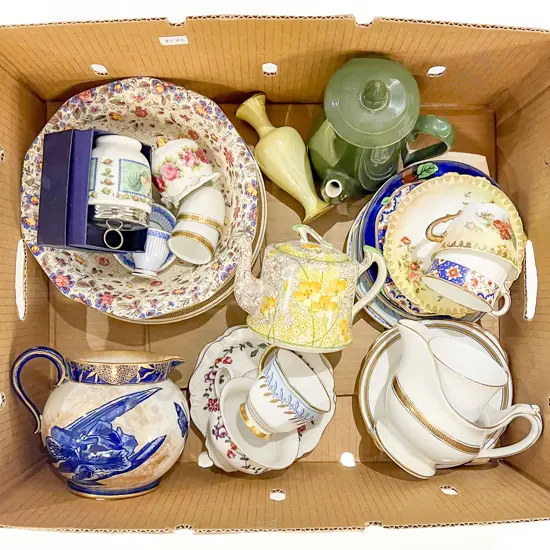 Box Quantity of Assorted China