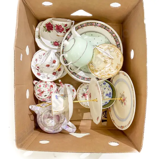 Two Boxes of Assorted Fancy China