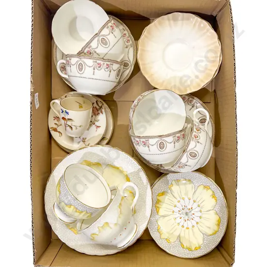 Box of Assorted Fancy China incl RD