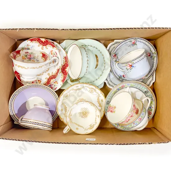 Box of Assorted Fancy Tea China incl Trios